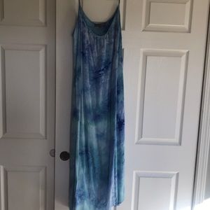 Tysa “long perfect dress. Size 2. Print is Splash